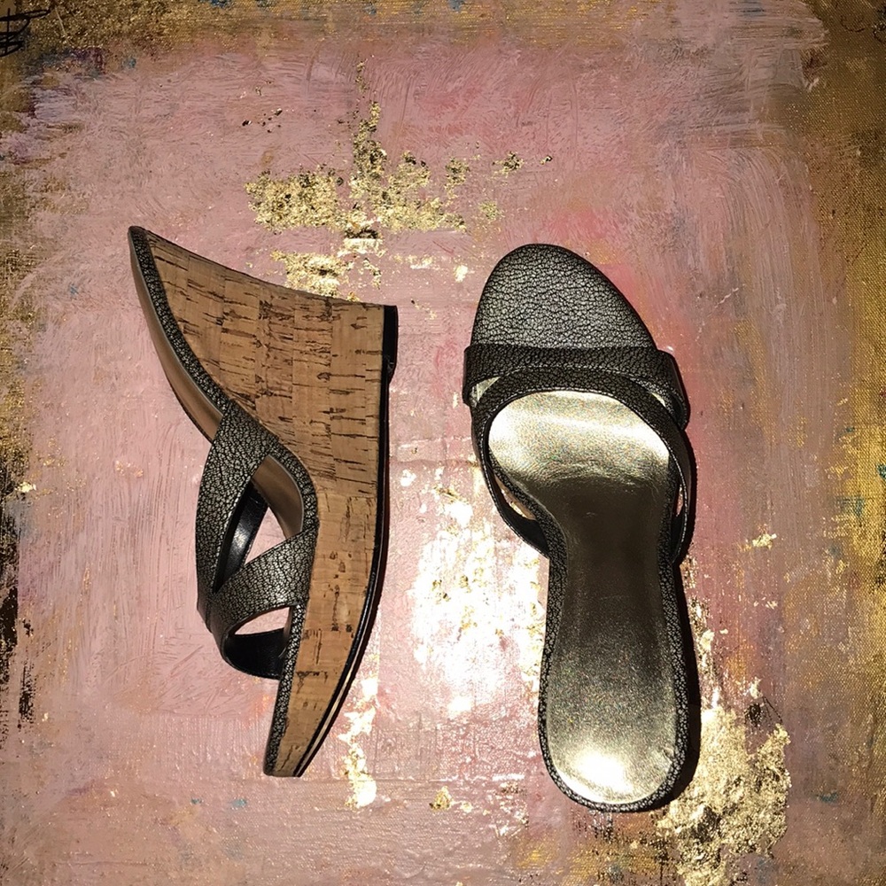 Sandal Wedge with cork bottom